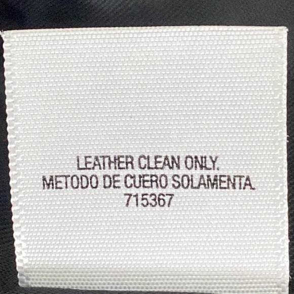 Ana Black Front Zip Soft Leather Bomber Jacket Size SP - Picture 8 of 9